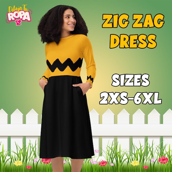 charlie brown long dress Peanuts Lucy Women's Costume main image 1