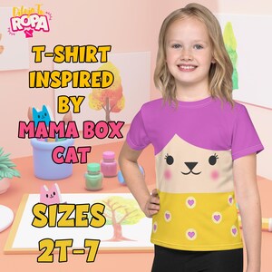 Dai vita a Mama Box dalla casa delle bambole di Gabby con questa adorabile maglietta per bambini!