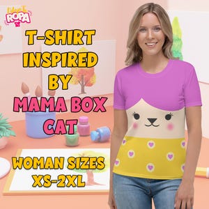 T-shirt da donna "Mama Box" – Morbida, luminosa ed elegante!
