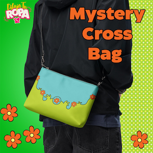 Bolso Crossbody Mystery Machine | Bolso Convertible inspirado en Scooby-Doo | Regalo Retro para Geeks