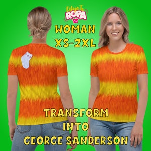 Woman T-Shirt inspired by George Sanderson / Monster Inc / Code 23-19 / Crew Neck