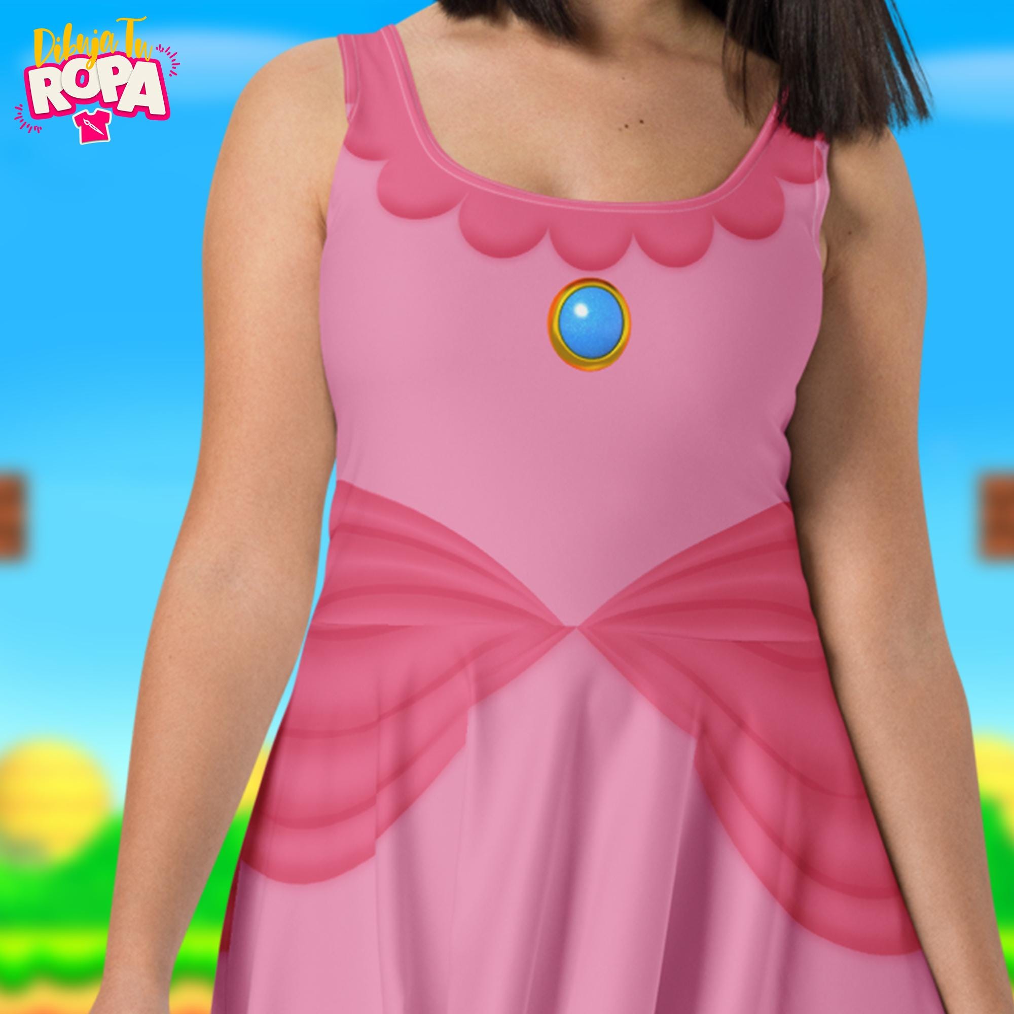 princess peach skater dress How to Get Special Figure Skater Dress