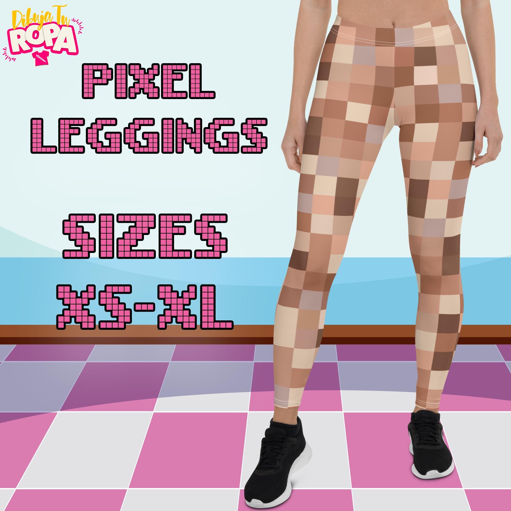 Pixelated Leggings Inspired by The Sims - Where Did I Leave My Pants?
