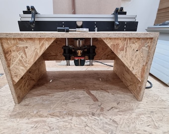 DIY Router Table Plans for 65MM Trimmer, Free comprehensive YouTube build video, DIY Router Table, Portable & Benchtop Router Table