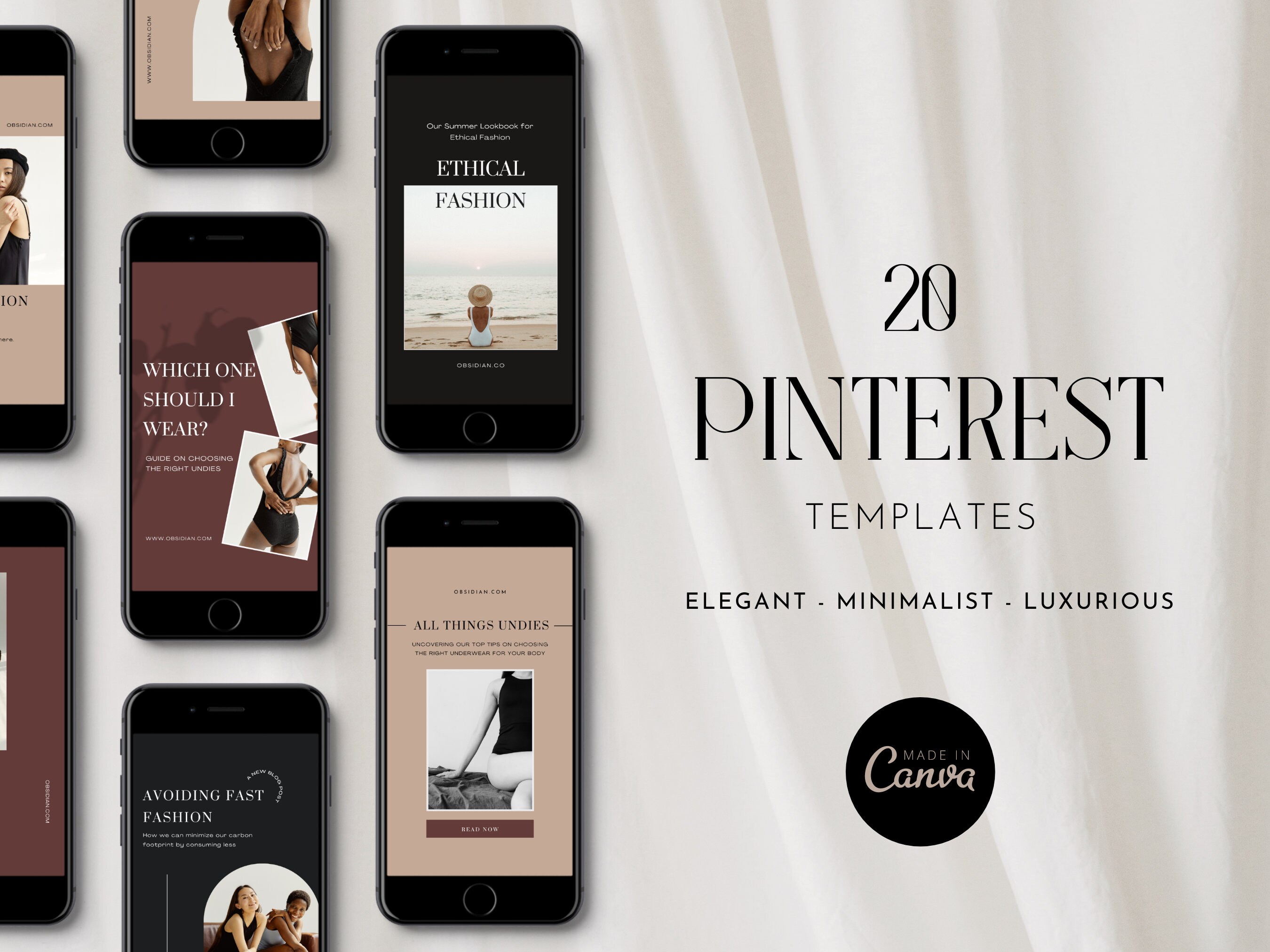 Pinterest Template Blogger Templates Pinterest Marketing - Etsy