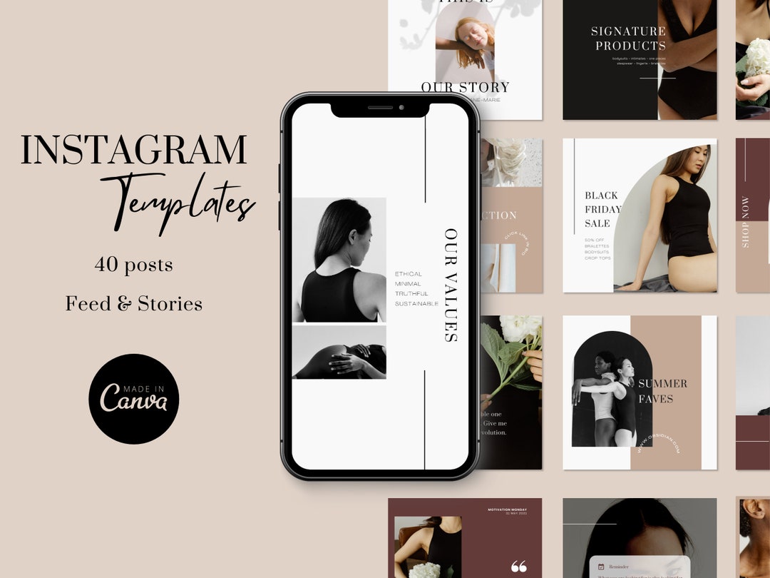 Instagram Story Template Minimalist Instagram Template - Etsy