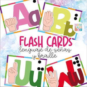Flash Cards Linguagem de Sinais e Braille