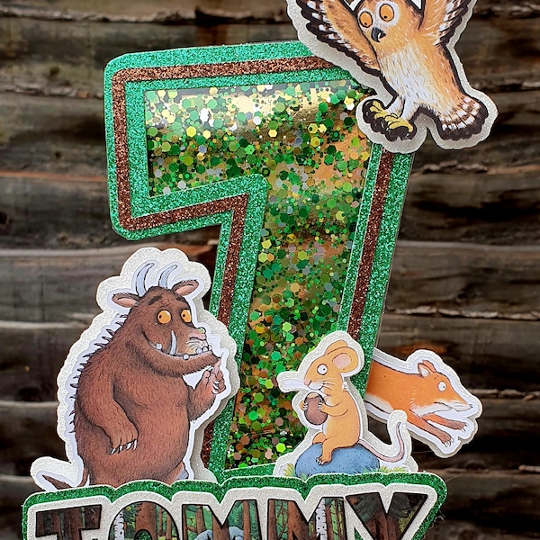 Gruffalo Cake Topper Etsy UK gruffalo-cake-topper-etsy-uk