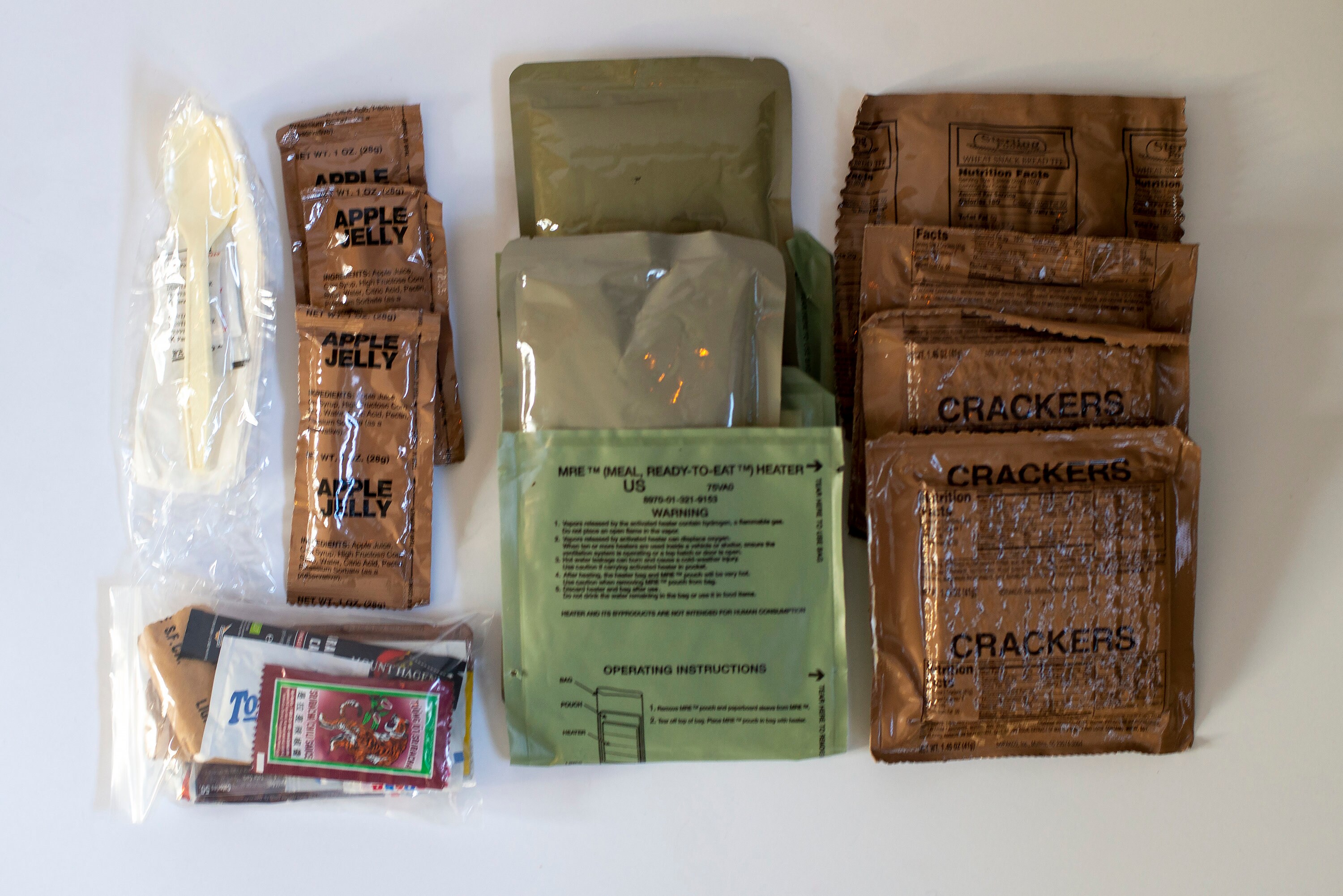 White Mtn Survival Kits 24 Hour MRE Emergency Food Ration Etsy