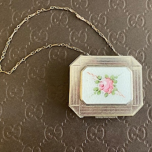 Art Deco Vintage Dance Cosmetics Compact
