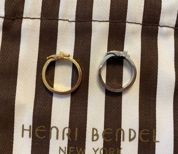 Henri Bendel Belt Stack Ring Set - image 5