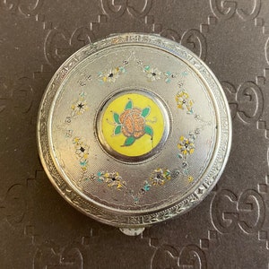 Vintage Art Deco Makeup Compact