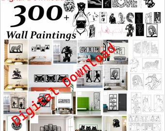 Oltre 300 dipinti murali