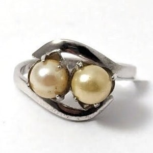 アクセサリー PEARL RING Gabriel Designs 9-9.5mm Cultured Pearl Ring with .98 ct