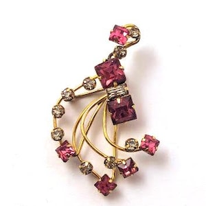 Vintage Mid-Century Gold-Filled Pin, Vintage Jewelry