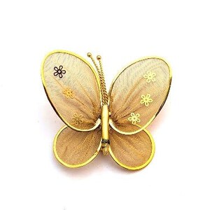Vintage Butterfly Pin, Vintage Jewelry