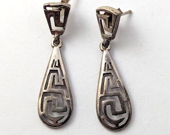 Vintage Earrings in Sterling Silver