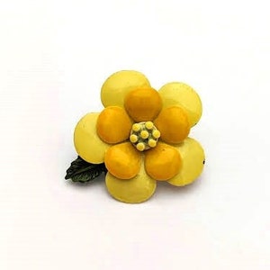 Vintage Flower Pin, 1960&#39;s, Vintage Jewelry