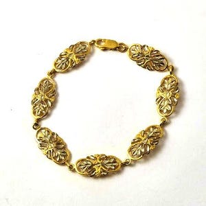 Vintage Sterling Silber Armband, Vintage Schmuck