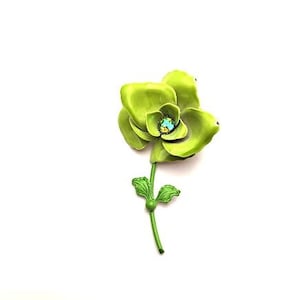 Vintage 1960&#39;s Flower Pin, Vintage Jewelry