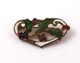 Ciondolo/spilla vintage in oro giallo 18K con cammeo su malachite, ann