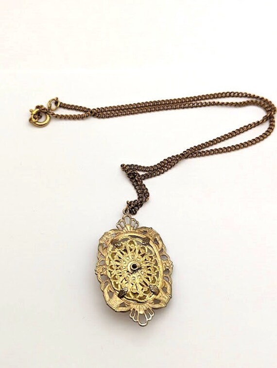 Vintage Medallion Necklace - image 3