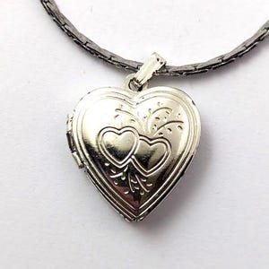 Vintage Medaillon Halskette, Vintage Schmuck