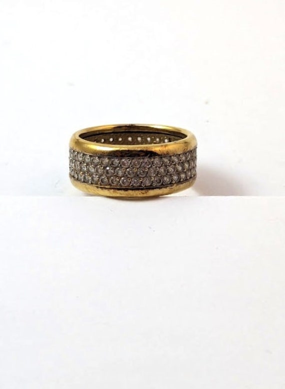 Vintage Sterling Silver Wedding Band Ring