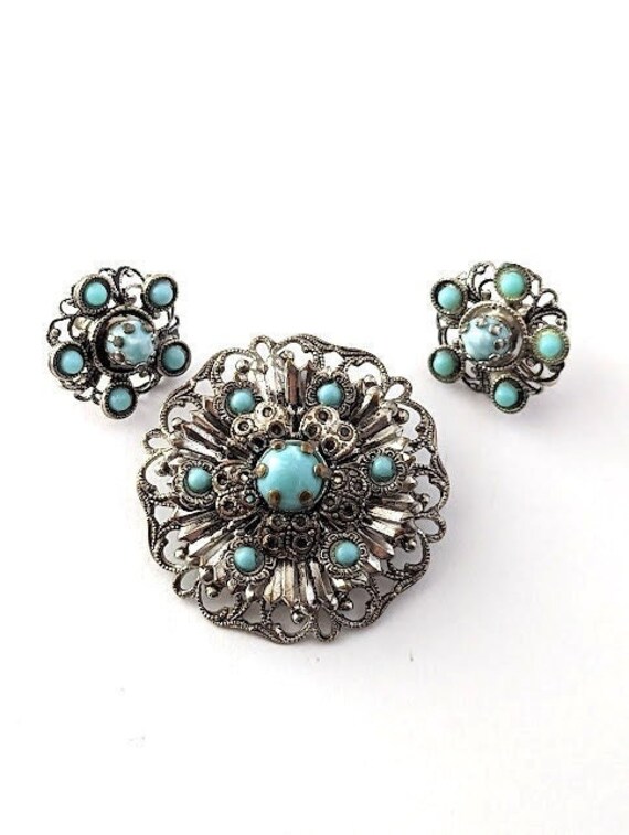 vintage Czech jewelry - Gem