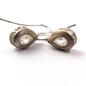 Vintage Earrings in Sterling Silver, Vintage Jewelry