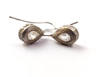 Vintage Earrings in Sterling Silver, Vintage Jewelry