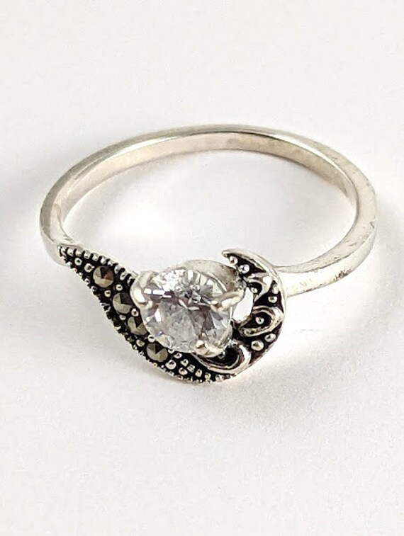 Vintage Sterling Silver Ring - image 3