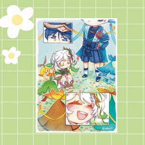 Nahida & Scaramouche Print
