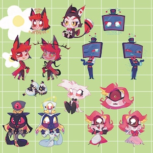 Hazbin Hotel - Stickers