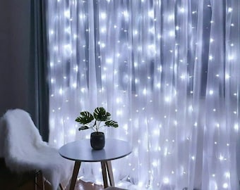 3M/6M Led Curtain Fairy Lights Wedding Indoor Engagement Outdoor Party Lights | Bedroom Decoration Lights | Outdoor Decoration Lights