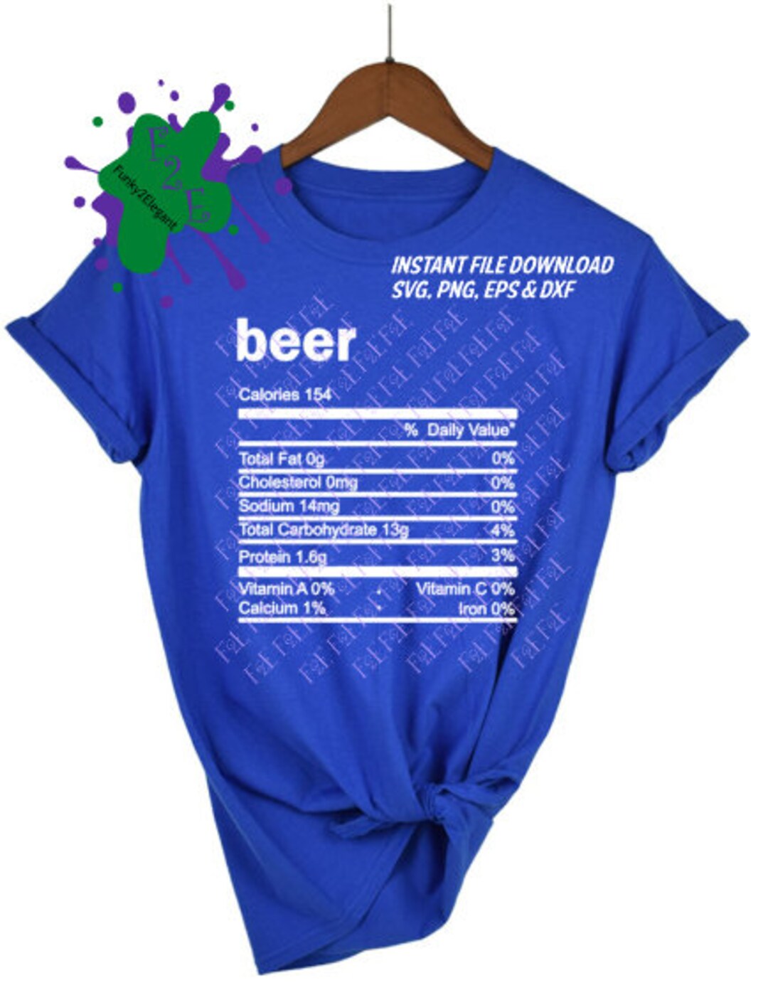 Beer Nutrition Facts SVG, PNG, EPS, Dxf Etsy