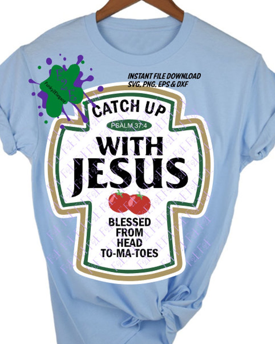 Catch up With Jesus SVG, PNG, EPS, Dxf - Etsy