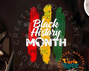 Black History Month PNG Black History Pride PNG Afro American Png Black Lives Matter Png African Leader Png Black History Png