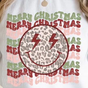 Retro Merry christmas Smile Png | Christmas Smile png for sublimation | Christmas png for T-shirts | Commercial Use png