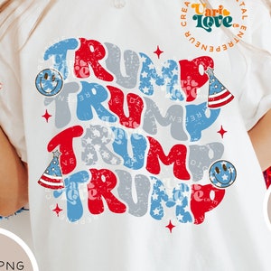 Trump 2024 Png, President Trump Png, Trump Varsity Png, Distressed Trump 47 Png, Make America Trump Again Png, Trump Shirt Png