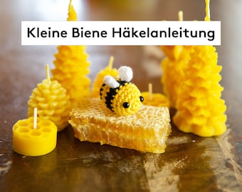 Small keychain bee/bumblebee crochet pattern for beginners