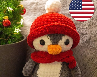 Paula Penguin Crochet Pattern In English