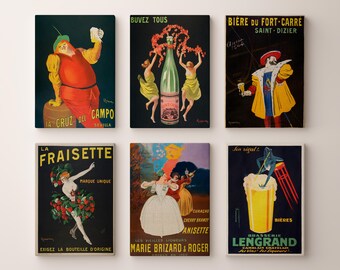 thumbnail image 2 of Vintage French Pastis Olive Beer Advertising Poster – A4 Reproduction Print, UK Made 2 of 6