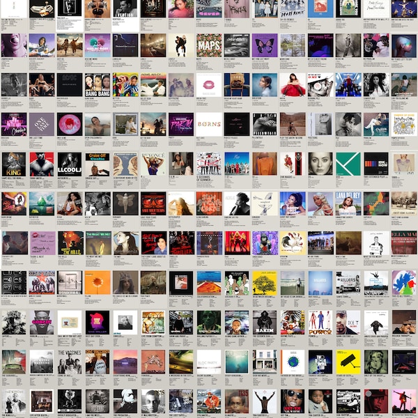 1100+ Music Minimalist Album Cover Posters, Retro Band Prints, Wall Decor, Aesthetic Collage Kit, Aesthetic Home Art, Perfect Gift Decor