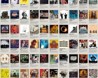 Hip-hop Rap Music Album, 400 Minimalist Old School Cover Posters