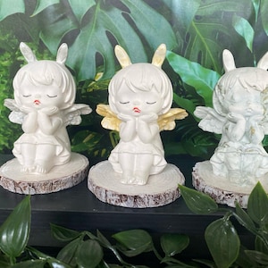 Angel girl sculptures,  simple ornament,  statue, minimalist decor, unique gifts,  handmade gift