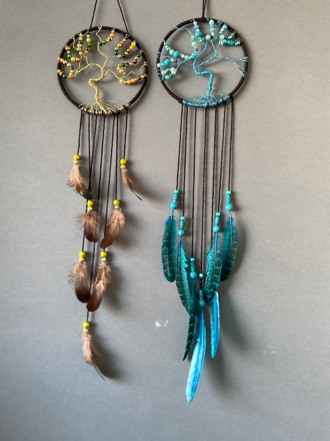 Tree of Life Dream Catcher Wall Art, Tree of Life Wall Hanging ...