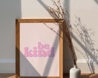 Arte de parede com citações inspiradoras | Arte de parede rosa | Arte de parede em tons pastel dinamarquesa | Impressões ecléticas | Arte de parede minimalista | Impressões positivas