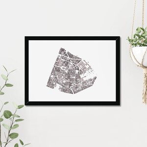 5e Arrondissement of Paris Buildings Print (Instant Digital Download)