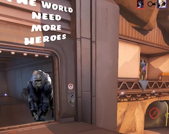 Winston Overwatch Aufkleber